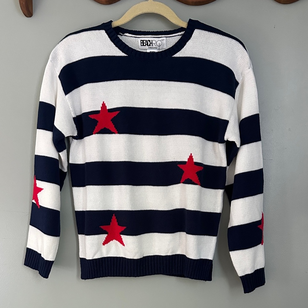 Beach Riot Liberty Stars Sweater 13/14